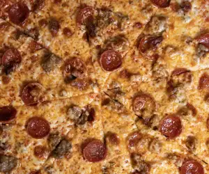 meat lovers pizza