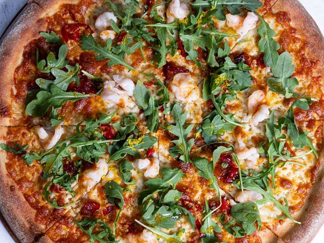Shrimp Pizza