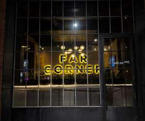 Far Corner Pizza signage