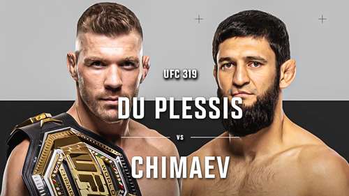 UFC 319 DU PLESSIS VS CHIMAEV